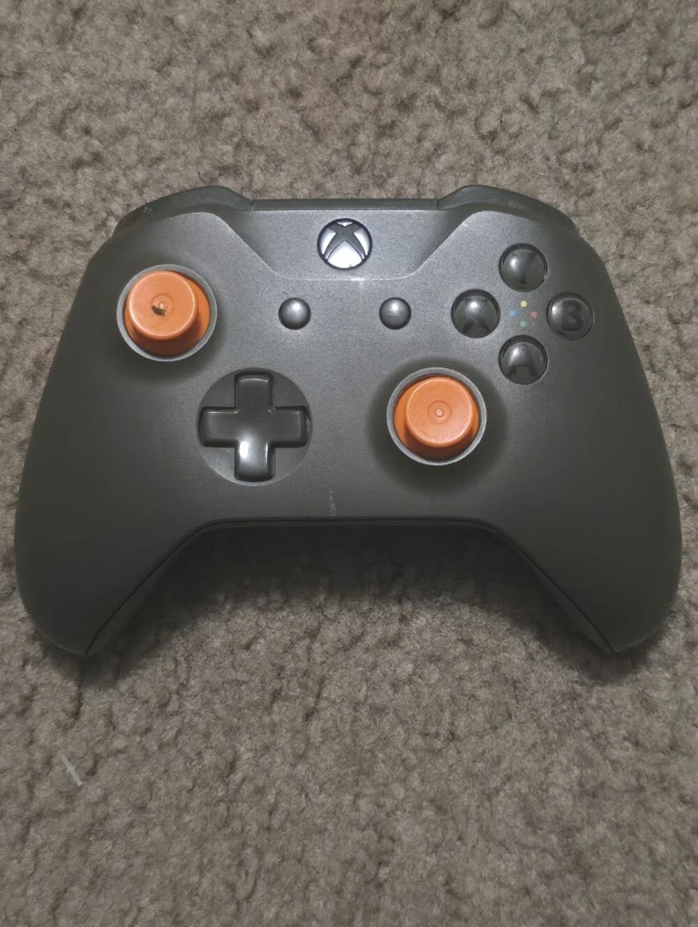 Microsoft Xbox One Wireless Controller - Green with Orange Accent